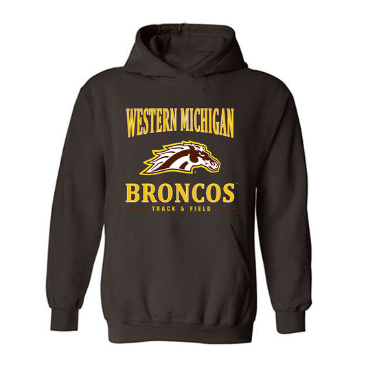 Western Michigan - NCAA Women's Track & Field : Joy Evans - Classic Shersey Hooded Sweatshirt-0