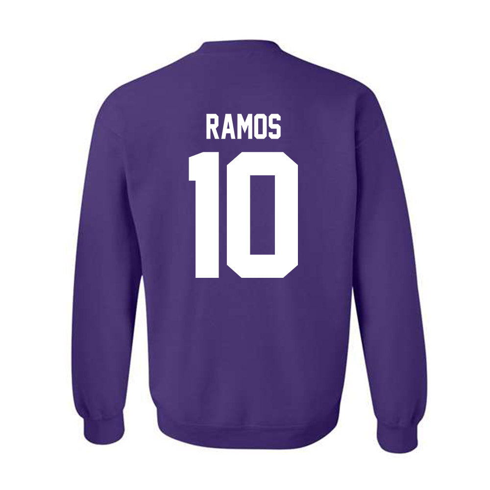 Northwestern - NCAA Baseball : Josh Ramos - Classic Shersey Crewneck Sweatshirt-1
