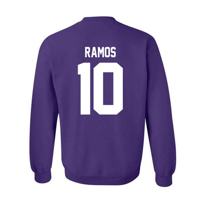 Northwestern - NCAA Baseball : Josh Ramos - Classic Shersey Crewneck Sweatshirt-1