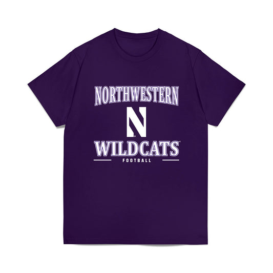 Northwestern - NCAA Football : Caleb Komolafe - Classic Shersey Heavy Cotton™ T-Shirt-0