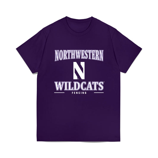 Northwestern - NCAA Women's Fencing : Sophia Schiminovich - Classic Shersey Heavy Cotton™ T-Shirt-0