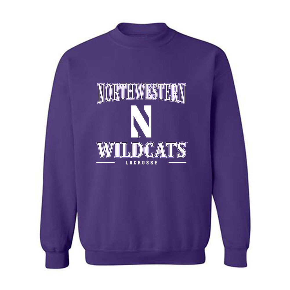 Northwestern - NCAA Women's Lacrosse : Taylor Lapointe - Classic Shersey Crewneck Sweatshirt-0