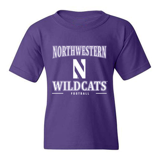 Northwestern - NCAA Football : Timi Oke - Classic Shersey Youth T-Shirt-0