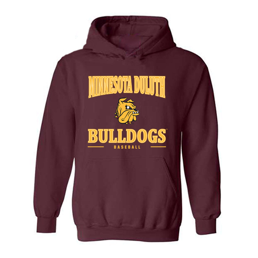 UMN Duluth - NCAA Baseball : Blake Eiden - Classic Shersey Hooded Sweatshirt-0