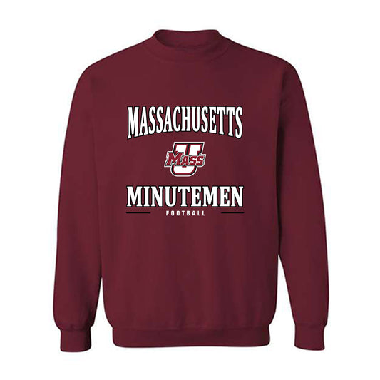 UMass - NCAA Football : Chibuzo Amobi - Classic Shersey Crewneck Sweatshirt-0