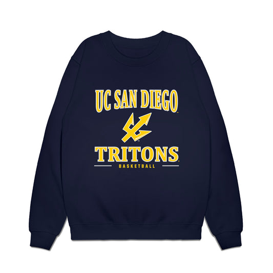 UCSD - NCAA Men's Basketball : Treysen Eaglestaff - Classic Shersey Crewneck Sweatshirt-0