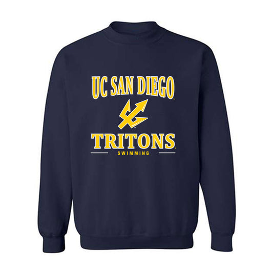 UCSD - NCAA Women's Swimming : Madison O'Connell - Classic Shersey Crewneck Sweatshirt-0
