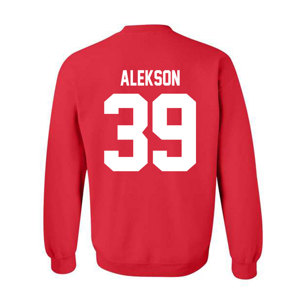 Fairfield - NCAA Baseball : Ben Alekson - Classic Shersey Crewneck Sweatshirt-1