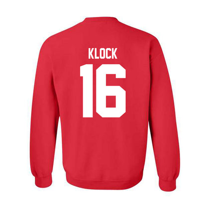 Fairfield - NCAA Baseball : Connor Klock - Classic Shersey Crewneck Sweatshirt-1