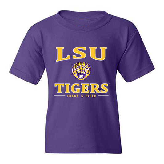 LSU - NCAA Men's Track & Field : Shakeem Mc Kay - Classic Shersey Youth T-Shirt-0