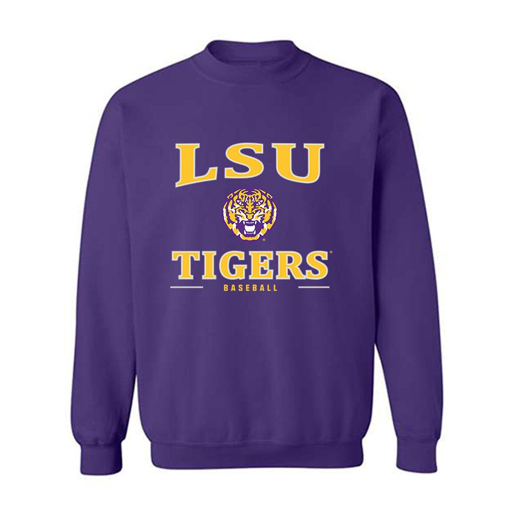 LSU - NCAA Baseball : Daniel Dickinson - Classic Shersey Crewneck Sweatshirt-0