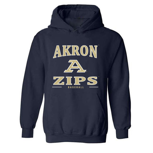 Akron - NCAA Baseball : Prince DeBoskie - Classic Shersey Hooded Sweatshirt-0
