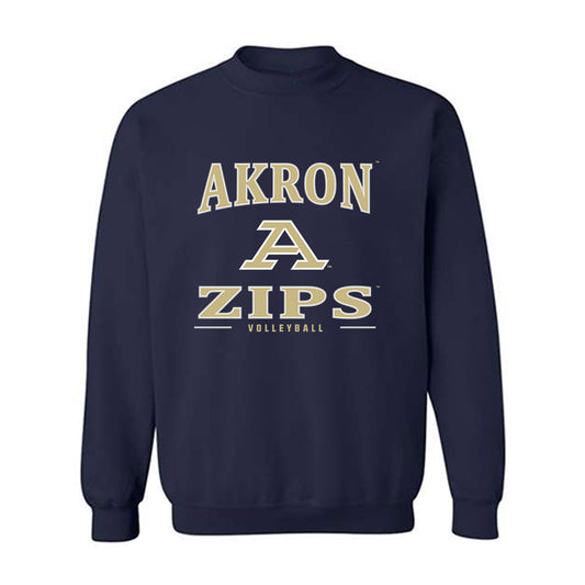 Akron - NCAA Women's Volleyball : Ruby Klusman - Classic Shersey Crewneck Sweatshirt-0