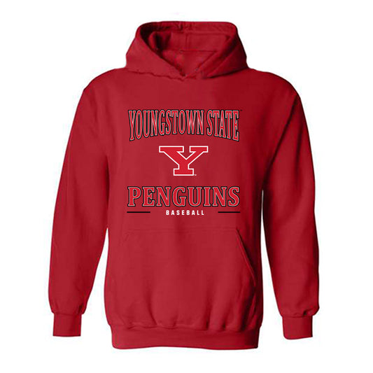 Youngstown State - NCAA Baseball : Zach Neville - Classic Shersey Hooded Sweatshirt-0
