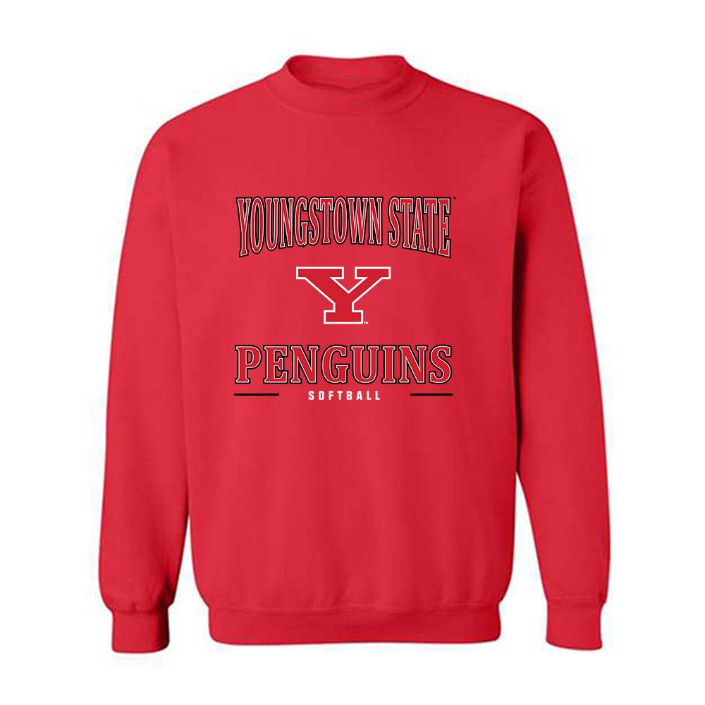 Youngstown State - NCAA Softball : Tatum Werley - Classic Shersey Crewneck Sweatshirt-0