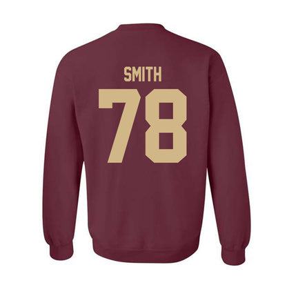 Texas State - NCAA Football : Amari Smith - Classic Shersey Crewneck Sweatshirt-1