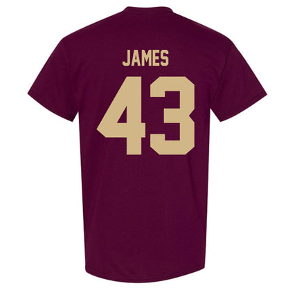 Texas State - NCAA Football : Michael James - Classic Shersey T-Shirt-1