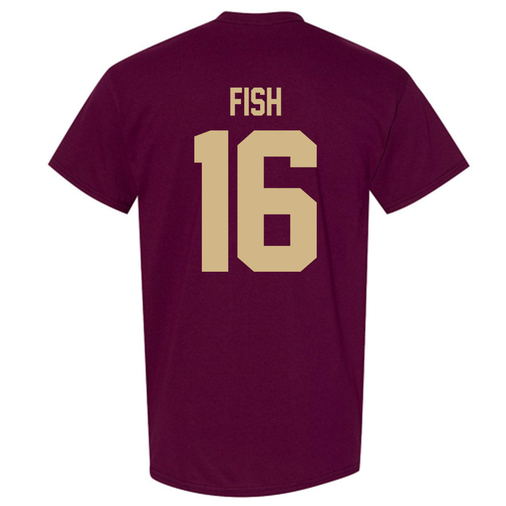 Texas State - NCAA Softball : Emily Fish - Classic Shersey T-Shirt-1