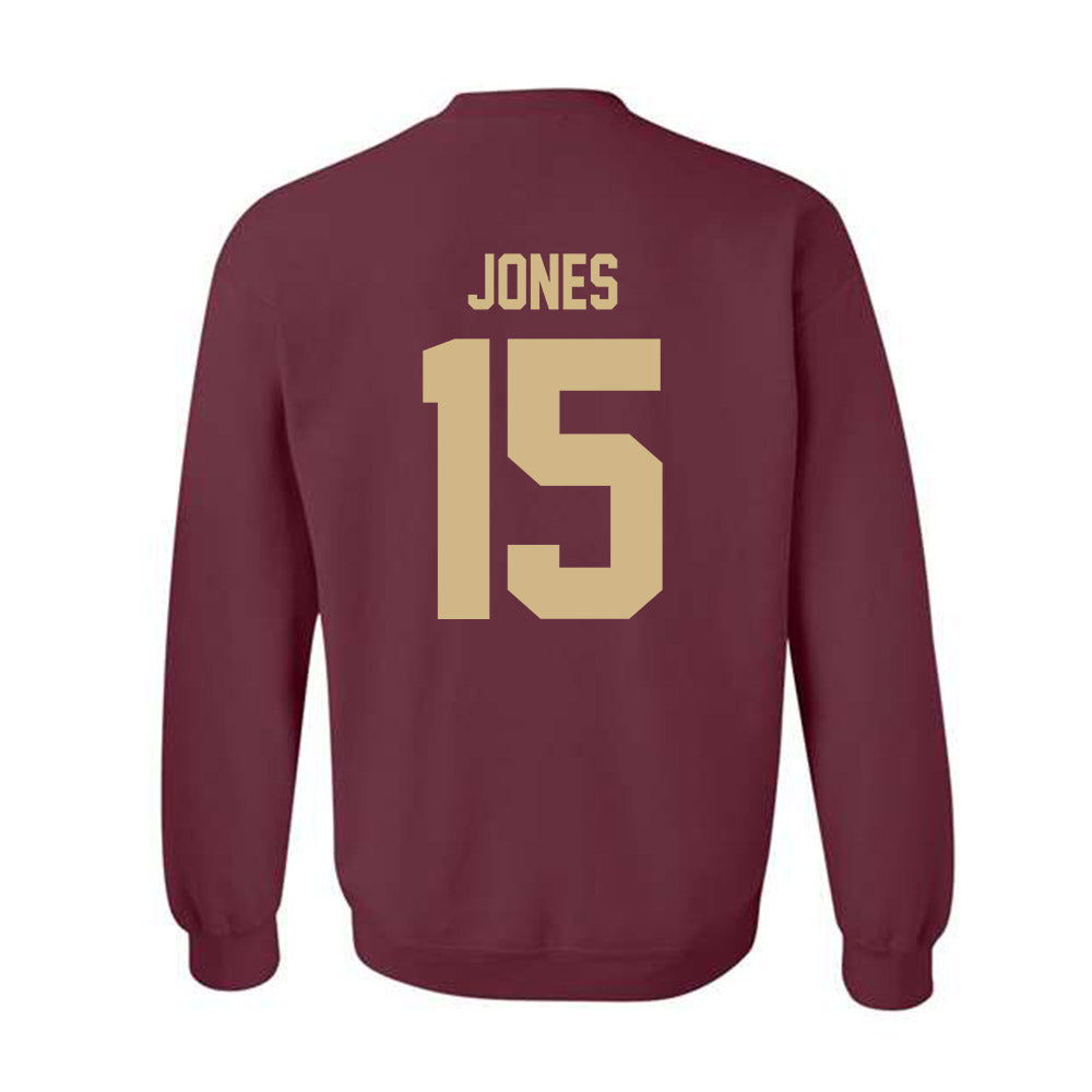 Texas State - NCAA Football : Ayden Jones - Classic Shersey Crewneck Sweatshirt-1