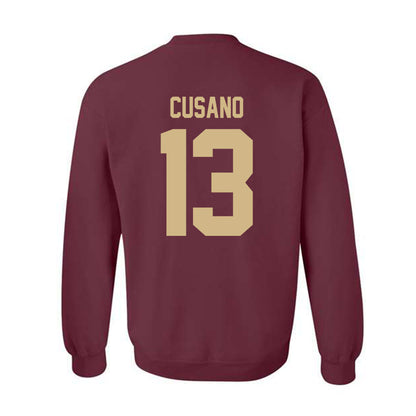 Texas State - NCAA Football : Tucker Cusano - Classic Shersey Crewneck Sweatshirt-1