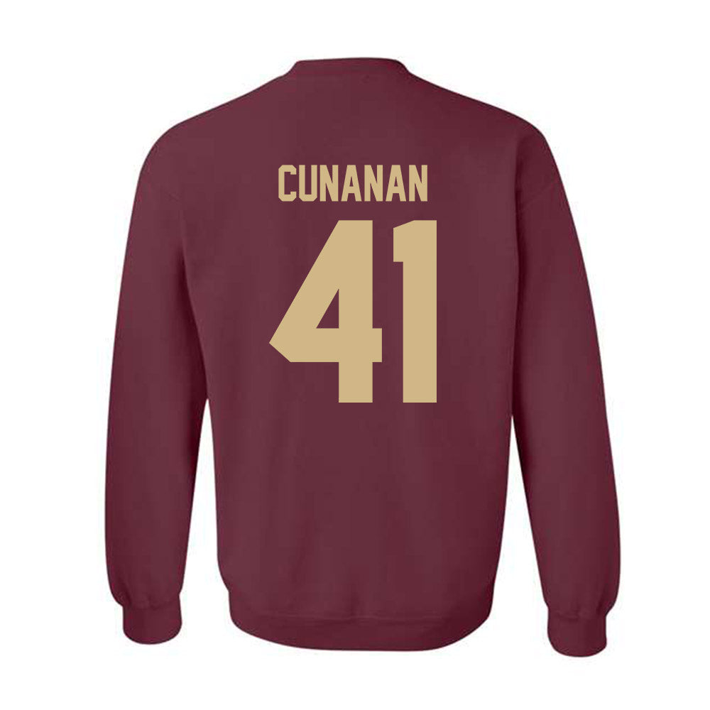 Texas State - NCAA Football : Dylan Cunanan - Classic Shersey Crewneck Sweatshirt-1