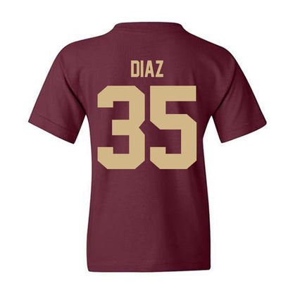 Texas State - NCAA Baseball : Colby Diaz - Classic Shersey Youth T-Shirt-1