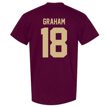 Texas State - NCAA Football : Josiah Graham - Classic Shersey T-Shirt-1