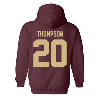 Texas State - NCAA Baseball : Kade Thompson - Classic Shersey Hooded Sweatshirt-1