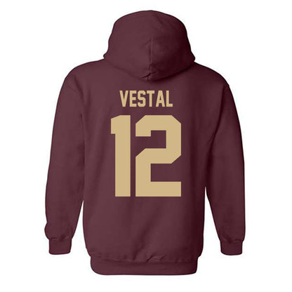 Texas State - NCAA Softball : Harley Vestal - Classic Shersey Hooded Sweatshirt-1