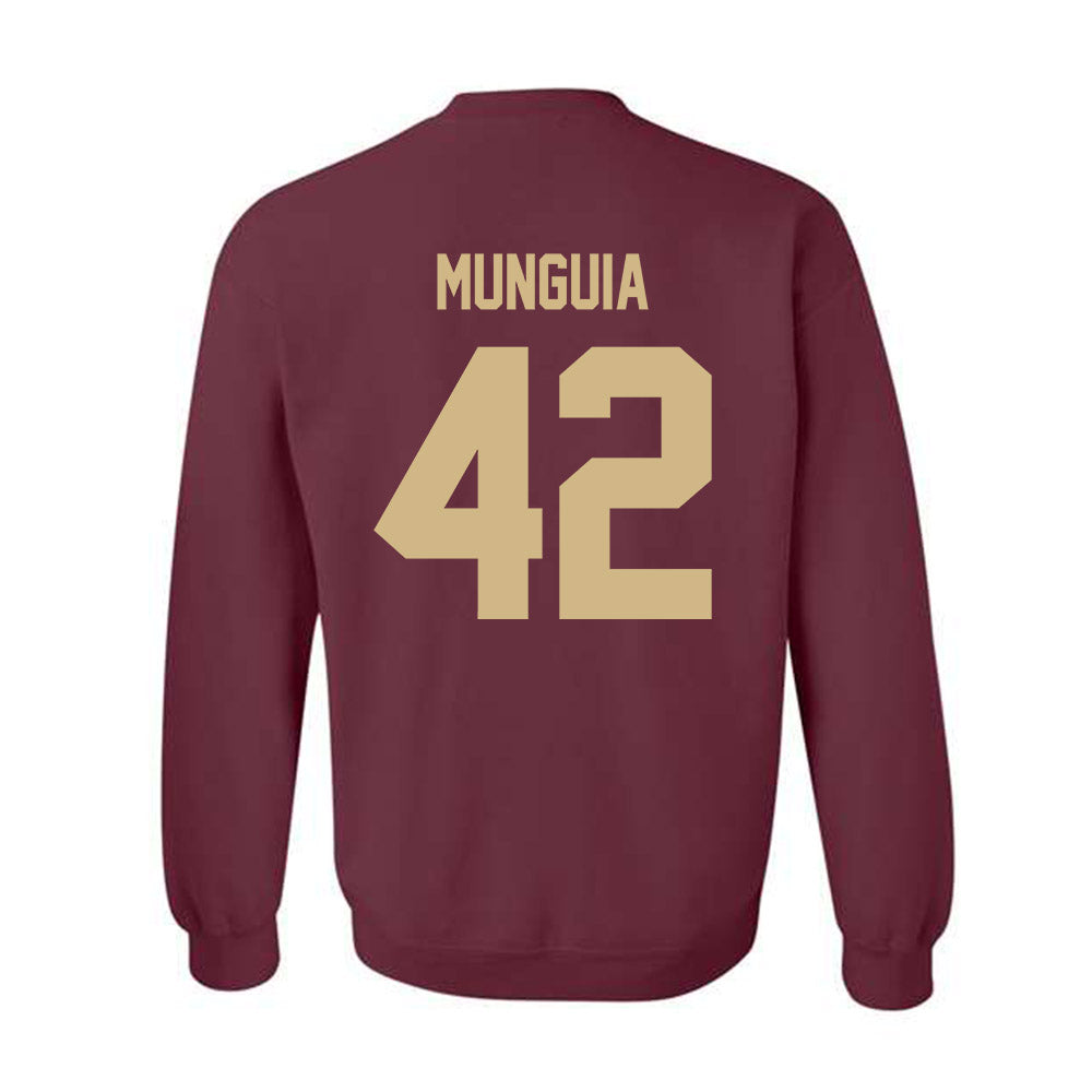 Texas State - NCAA Baseball : Austin Munguia - Classic Shersey Crewneck Sweatshirt-1