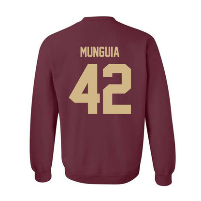 Texas State - NCAA Baseball : Austin Munguia - Classic Shersey Crewneck Sweatshirt-1