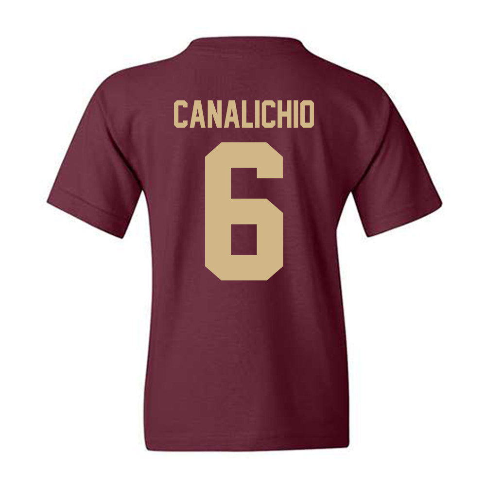 Texas State - NCAA Baseball : Will Canalichio - Classic Shersey Youth T-Shirt-1