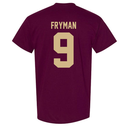 Texas State - NCAA Baseball : Bennett Fryman - Classic Shersey T-Shirt-1