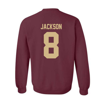Texas State - NCAA Football : Brad Jackson - Classic Shersey Crewneck Sweatshirt-1
