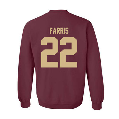 Texas State - NCAA Baseball : Ethan Farris - Classic Shersey Crewneck Sweatshirt-1