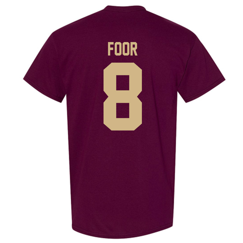Texas State - NCAA Baseball : Daylen Foor - Classic Shersey T-Shirt-1
