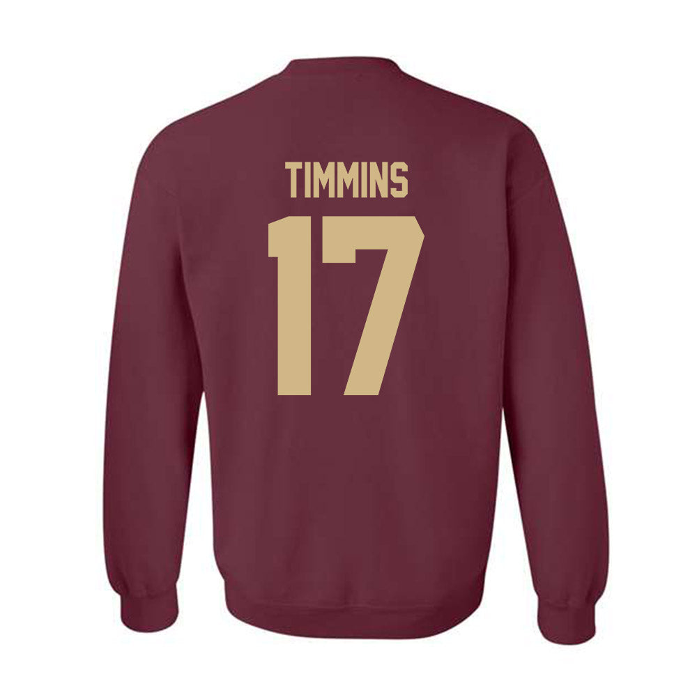 Texas State - NCAA Baseball : Braylen Timmins - Classic Shersey Crewneck Sweatshirt-1