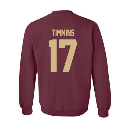 Texas State - NCAA Baseball : Braylen Timmins - Classic Shersey Crewneck Sweatshirt-1