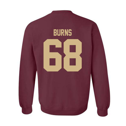 Texas State - NCAA Football : Sully Burns - Classic Shersey Crewneck Sweatshirt-1