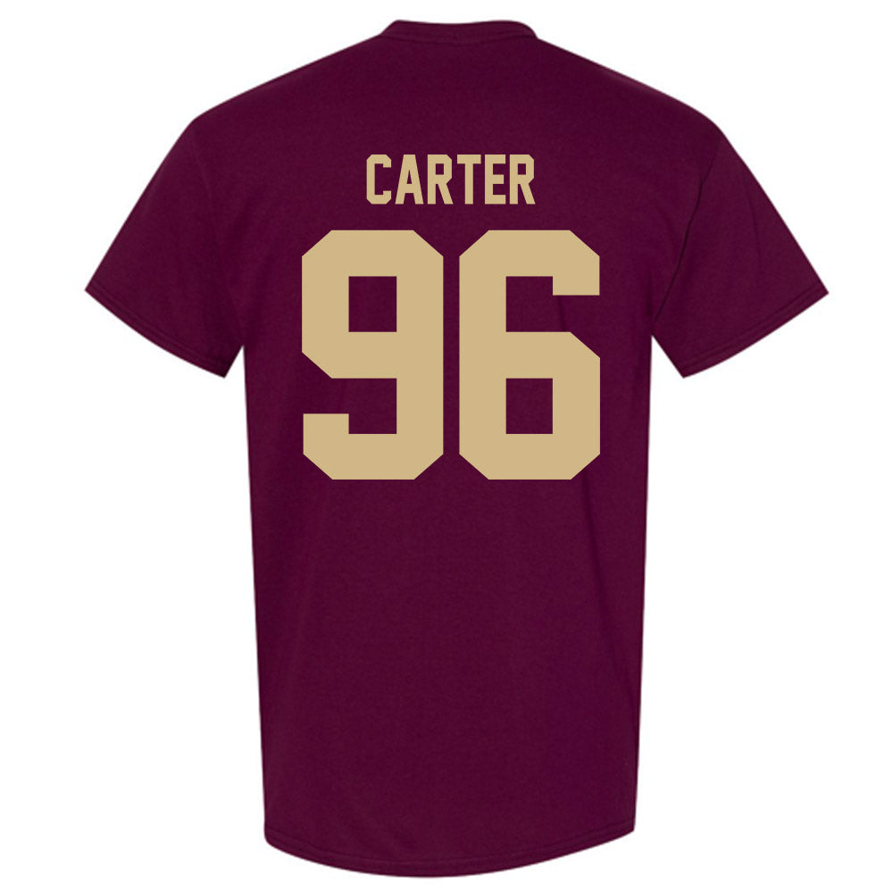 Texas State - NCAA Football : Bryce Carter - Classic Shersey T-Shirt-1