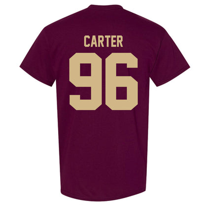 Texas State - NCAA Football : Bryce Carter - Classic Shersey T-Shirt-1