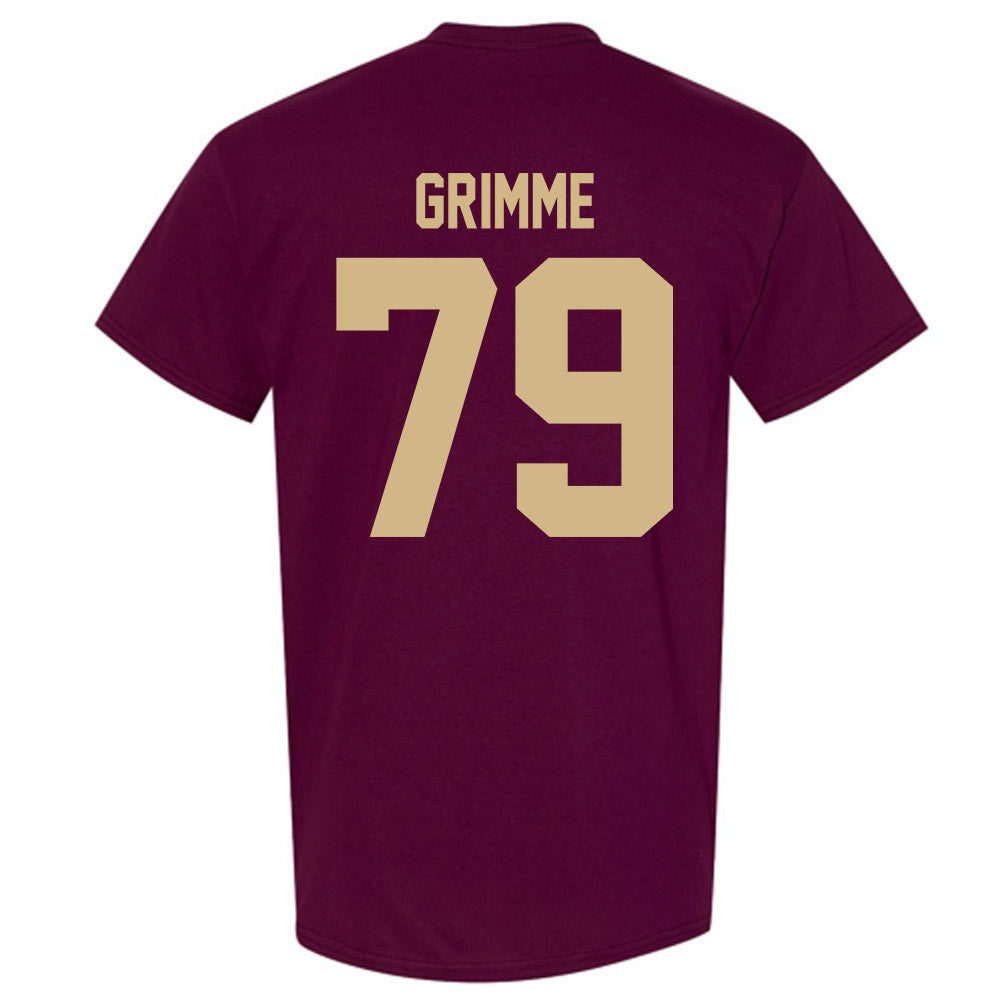 Texas State - NCAA Football : Alan Grimme - Classic Shersey T-Shirt-1
