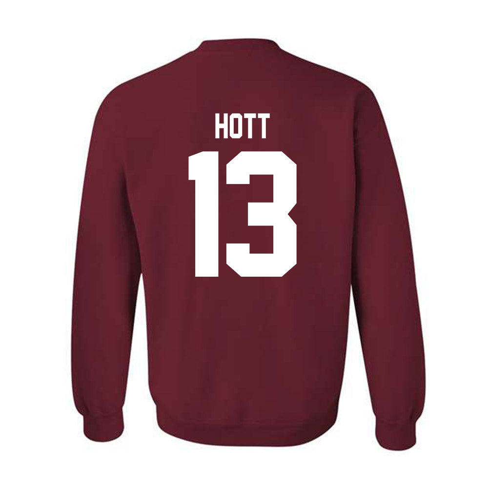 Stanford - NCAA Baseball : Ethan Hott - Classic Shersey Crewneck Sweatshirt-1
