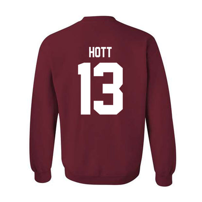 Stanford - NCAA Baseball : Ethan Hott - Classic Shersey Crewneck Sweatshirt-1