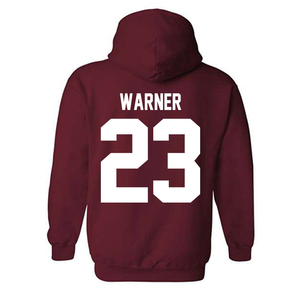 Stanford - NCAA Baseball : Parker Warner - Classic Shersey Hooded Sweatshirt-1