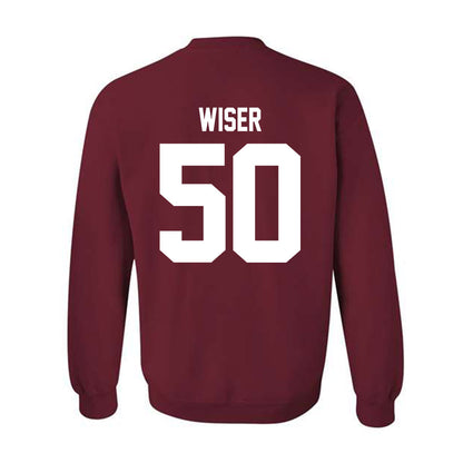 Stanford - NCAA Baseball : David Wiser - Classic Shersey Crewneck Sweatshirt-1