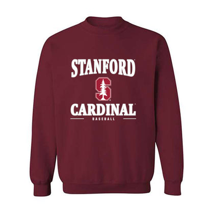 Stanford - NCAA Baseball : David Wiser - Classic Shersey Crewneck Sweatshirt-0