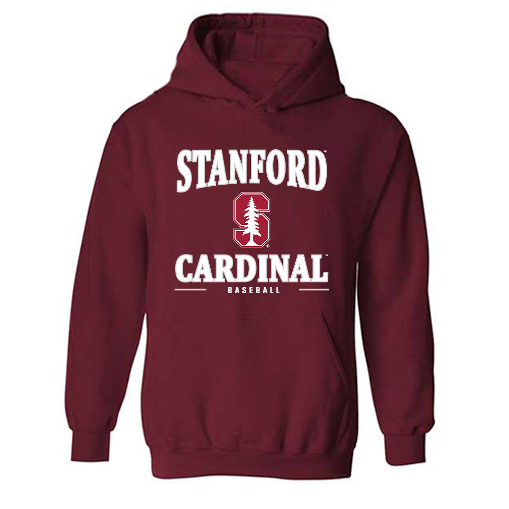 Stanford - NCAA Baseball : Parker Warner - Classic Shersey Hooded Sweatshirt-0