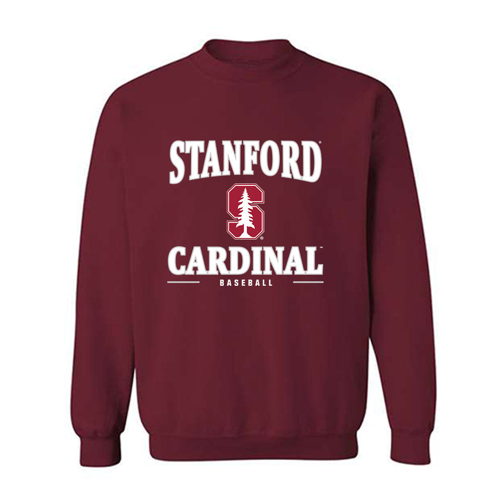 Stanford - NCAA Baseball : Ethan Hott - Classic Shersey Crewneck Sweatshirt-0