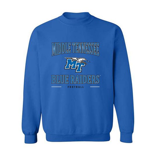 MTSU - NCAA Football : Adrian Crespin - Classic Shersey Crewneck Sweatshirt-0